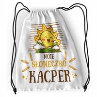 Plecak Sportowy Szkolny Dla Kacpra Syna Dziecka Z Nadrukiem Ze Zdjęciem