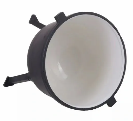 Kociołek żeliwny emaliowany garnek myśliwski 11 L zdjęcie 13