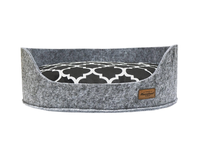 recobed sofa filcowa z poduszką caribbean 55x56x20cm