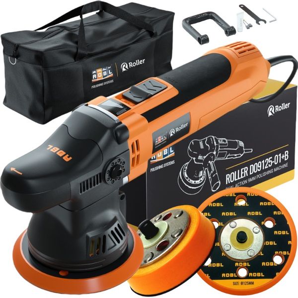 ADBL Roller D09125 Zestaw Maszyna Polerska Pasty Zvizzer Polerka Lakieru zdjęcie 4