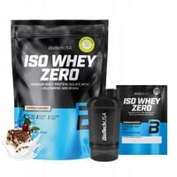 BIOTECH ISO WHEY ZERO 500 G + ISO WHEY ZERO 25 G + SHAKER WAVE+ NANO