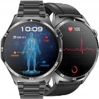 SMARTWATCH ZEGAREK DLA SENIORA CIŚNIENIOMIERZ EKG GLUKOZA TĘTNO SATURACJA
