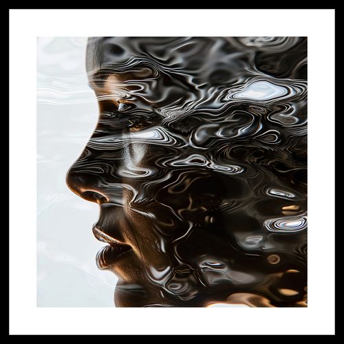 Plakat 30x30cm Wodniste Odbicie Swojego Ja na Arena.pl