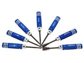 Zestaw Śrubokrętów, Wkrętaków 7 Sztuk, Krzyżak, Płaski, Nasadka, Imbus