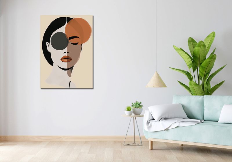 Obraz 70x100cm Dwie Strony Piękna zdjęcie 2