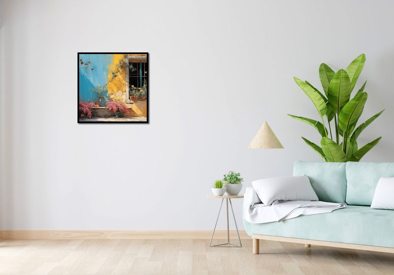 Plakat 60x60cm Słoneczna Ulica zdjęcie 4