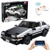 KLOCKI KONSTRUKCYJNE CADA BIAŁE ZDALNIE STEROWANY TOYOTA AE86 INITIAL-D RC