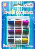 druciki aluminiowe na szpulkach 0,3 mm x 3 m. 9 kolorów DA-3656
