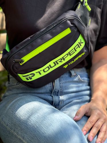 saszetka męska damska torba na talię sportowa pojemna solidna z paskiem na Arena.pl