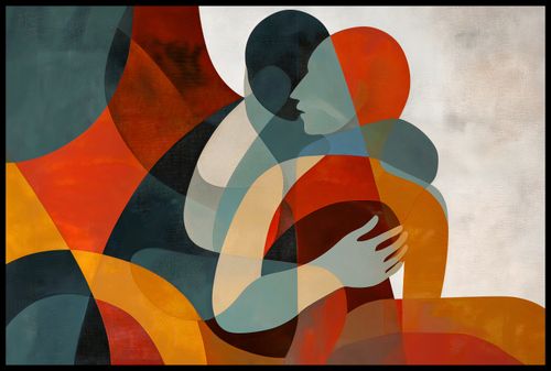 Plakat 91,5x61cm Objęcia na Arena.pl