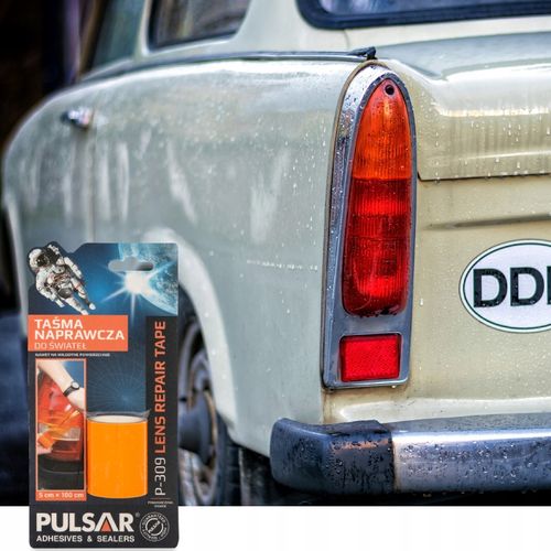 TAŚMA NAPRAWCZA DO ŚWIATEŁ KIERUNKOWSKAZU PULSAR KP309 POMARAŃCZOWA 1m na Arena.pl
