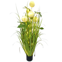 Sztuczna trawa dekoracyjna Premium podświetlana led Kulki 120