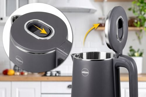 Czajnik bezprzewodowy z regulacją temperatury C515 szary 2000W 5 na Arena.pl