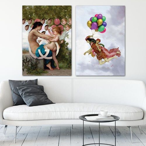 Deco Panel, Kobieta z amorem 50x70 na Arena.pl