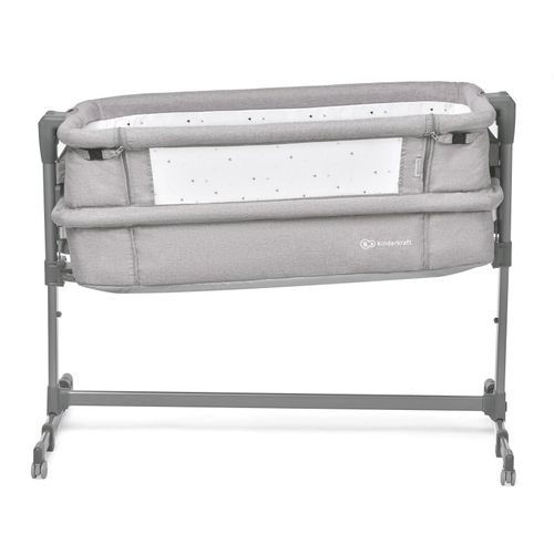 KINDERKRAFT Łóżeczko dostawne NESTE UP GREY LIGHT MELANGE na Arena.pl