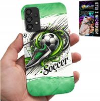 ETUI DO SAMSUNG GALAXY A33 5G - PIŁKA NOŻNA, FOOTBALL PIŁKA CASE + SZKŁO