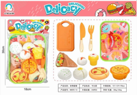 Zestaw Kuchenny Deska Do Krojenia Warzywa Dla Dzieci Zabawka  Hh595-10