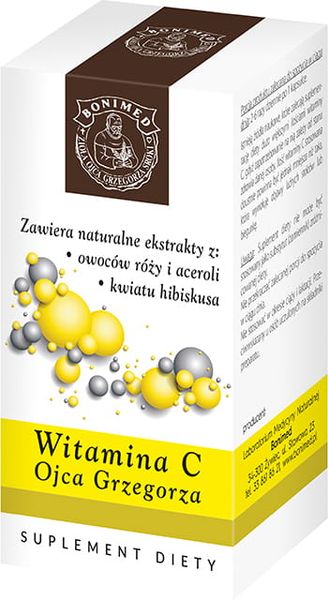 Witamina C Ojca Grzegorza 60 kapsułek zdjęcie 1