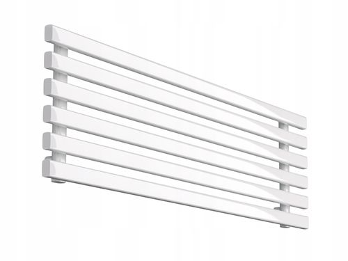 Grzejnik poziomy HORYZONT6 45x120 biały połysk na Arena.pl