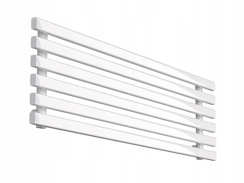 Grzejnik poziomy HORYZONT6 45x120 biały połysk zdjęcie 3