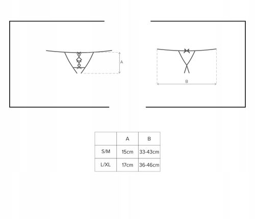831-THC-1 stringi otwarte, koronkowe. na Arena.pl