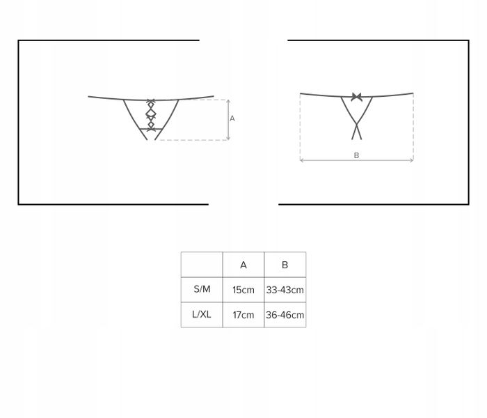 831-THC-1 stringi otwarte, koronkowe. zdjęcie 6