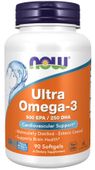 NOW FOODS Ultra Omega-3 1000 mg (90 kaps.)