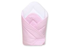 Rożek miękki - kropki na różu