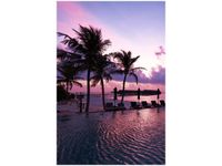 OBRAZ MAGICZNY ZACHÓD SŁOŃCA MALEDIWACH