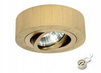 OPRAWA PODTYNKOWA HALOGENOWA TUBA LED GU10 ZŁOTA