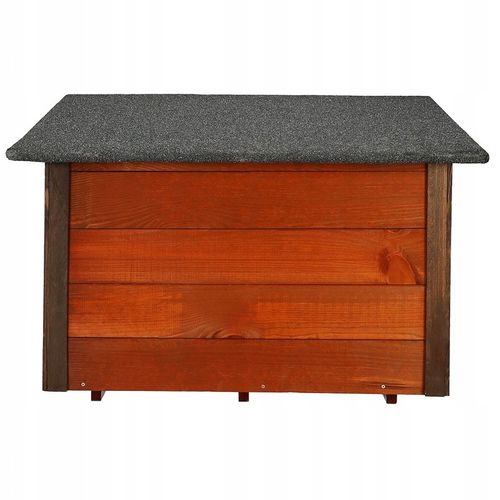 DREWNIANA BUDA DLA PSA OCIEPLANA KURTYNA LEGOWISKO DOMEK OTWIERANY DACH na Arena.pl