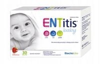 ENTitis Baby Ucho Nos Gardło 30 saszetek truskawka