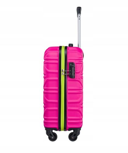 PUCCINI Zestaw WALIZEK Podróżnych Duża Średnia Kabinowa 3w1 ABS ABS018 3A na Arena.pl