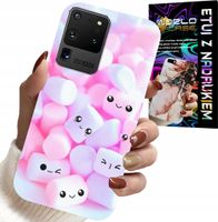 ETUI DO SAMSUNG GALAXY S20 Ultra - WZÓR W SŁODKIE PIANKI, OBUDOWA, PLECKI
