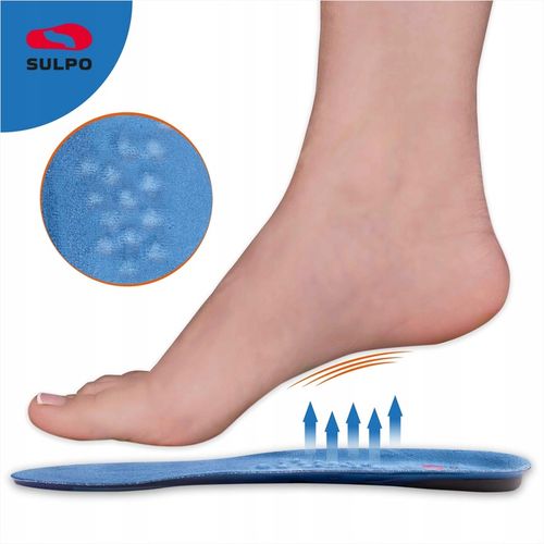 Wkładki żelowe do butów roboczych amortyzujące BHP 42-46 SULPO na Arena.pl