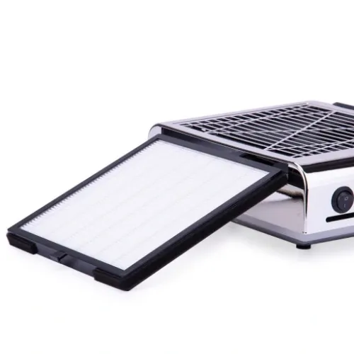 Pochłaniacz pyłu do paznokci 80W kasetowy 858-8 na Arena.pl