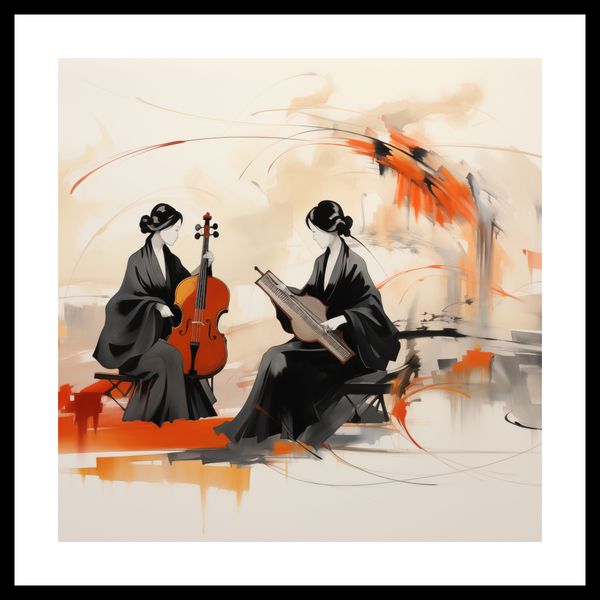 Plakat 50x50cm Harmonia Ciszy zdjęcie 3