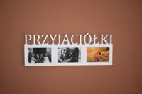 Multirama ramka na zdjęcia z napisem  Przyjaciółki  mdf 3 zdjęcia