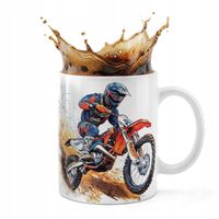 KUBEK CERAMICZNY 330ML DRUK - MOTOR MOTOCYKL MOTOCROSS