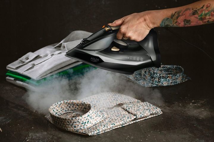 ŻELAZKO PAROWE 3000W STRAŻAK ANTI-CALC ANTI-DRIP PRASOWANIE W PIONIE MOCNE zdjęcie 10