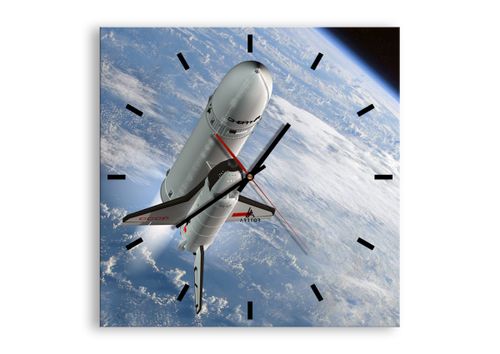 Zegar Ścienny - Sputnik Orbita - 40X40 Cm - C3Ac40X40-0496 na Arena.pl