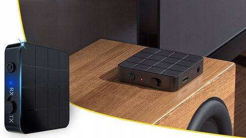 ADAPTER TRANSMITER BLUETOOTH ODBIORNIK NADAJNIK BT 5.0 AUX RCA MINI JACK na Arena.pl