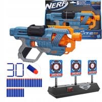 PISTOLET NERF ELITE COMMANDER ELEKTRONICZNA TARCZA dodatkowe strzałki