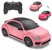 SAMOCHÓD ZDALNIE STEROWANY Volkswagen Beetle AUTO RC RASTAR RÓŻOWY na pilot