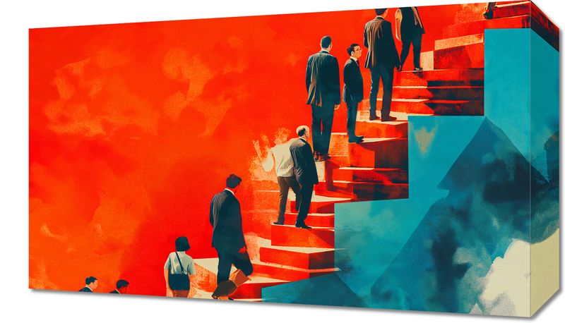 Obraz 50x30cm Metafory Sukcesu zdjęcie 1