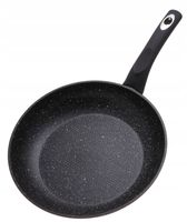 PATELNIA MARMUROWA Nieprzywierająca 30cm INDUKCJA GAZ Plaster MIODU 2407