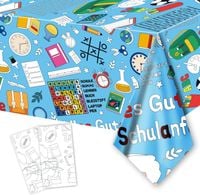 Obrus Kolorowanka XXL Dla Dzieci Back To School Szkoła 274x137 Papier Kraft