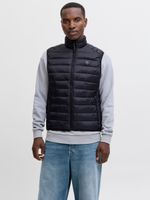 Jack&Jones męska kamizelka bezrękawnik JJEBRADLEY LIGHT BODYWARMER COLLAR NOO 12280973 BLACK XL