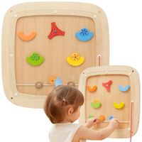 DLA DZIECI  Z DREWNA - GRA MANIPULACYJNA