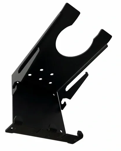 Wieszak uchwyt na kosę kosiarkę spalinową GRUBY MOCNY z haczykami otworami zdjęcie 6